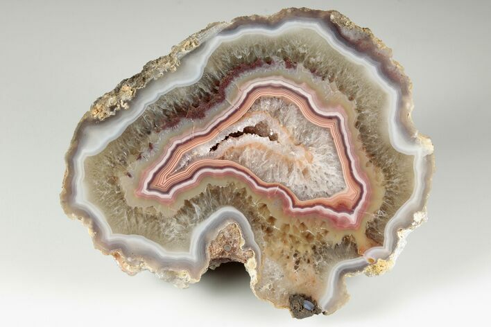 Polished, Banded Laguna Agate - Mexico #193178